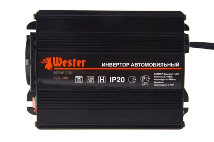 Автомобильный инвертор WESTER MSW250 купить в Нягани