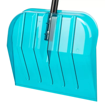 Лопата для уборки снега поликарбонат, 460 x 400 x 1430 мм, алюминиевый черенок, Luxe, Palisad 61636 купить в Нягани