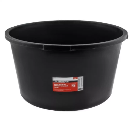 Таз круглый строительный усиленный, 90 л Matrix 81469 купить в Нягани