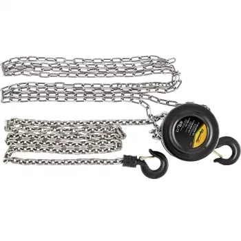 Таль цепная 1 т h подъема 2,5 м расстояние между крюками 300 мм SPARTA 519135 купить в Нягани