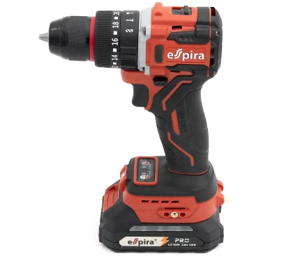 Аккумуляторная ударная дрель-шуруповерт ESPIRA CDI-i03 411055 купить в Нягани