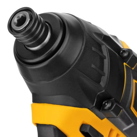 Винтоверт ударный аккумуляторный Denzel 26510 бесщеточный CID-IB-200 18В Li-Ion купить в Нягани