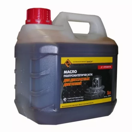 Масло для 2х тактных двигателей полусинтетическое ЭНКОР 3 литра 40513 купить в Нягани