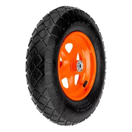 Колесо пневматическое Palisad «Звезда» 4.80/4.00-8 D380 мм, внутренний диаметр подшипника 12 мм, длина оси 80 мм, 689465 купить в Нягани