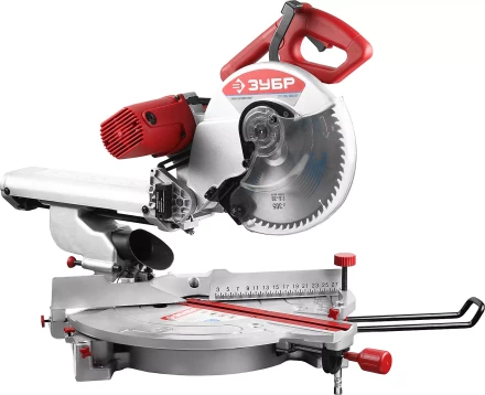 Пила торцовочная ЗУБР, плавный пуск, ременной привод, 305 мм, 4200 об/мин, 1800 Вт ЗПТ-305-1800-ЛР купить в Нягани