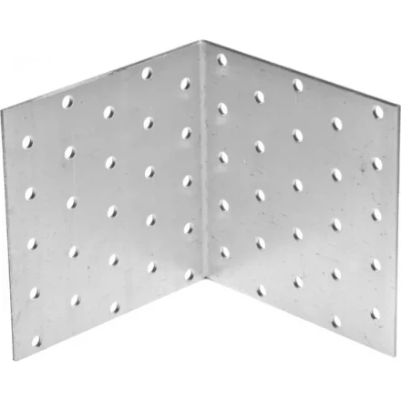 Крепежный угол ЗУБР &quot;МАСТЕР&quot; равносторонний, 100х100х100мм, 20шт 310205-100-100 купить в Нягани