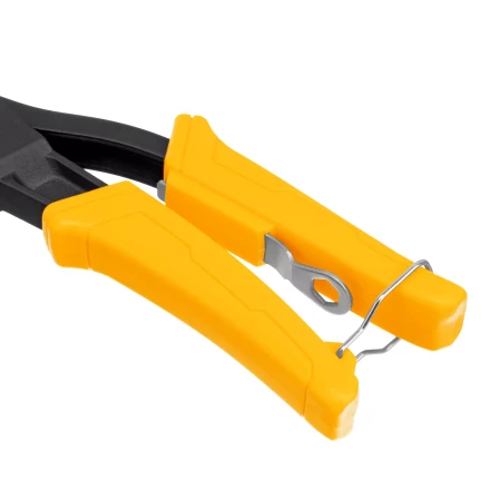 Заклепочник ручной, 255 мм Denzel, литой, усиленный, заклепки 2,4-3,2-4,0-4,8 мм 40441 купить в Нягани