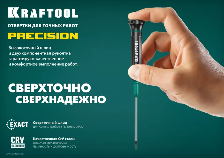 Отвертки для точных работ Precision 25685-2.0 купить в Нягани