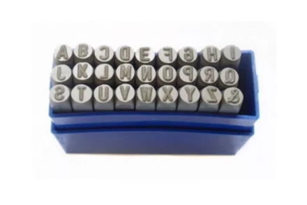 Клеймо буквенное 8мм латиница купить в Нягани