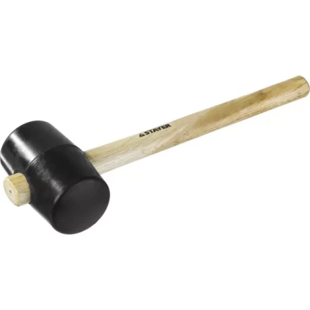 Киянка STAYER резиновая черная с деревянной ручкой, 680г 20505-75 купить в Нягани