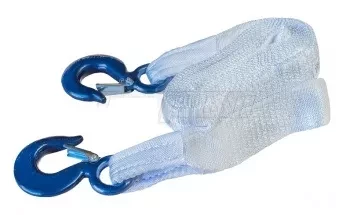 Ремень буксировочный  4т К. L=8.0 м 30 мм в 1 слой с двумя Кч 1.0 т 320А купить в Нягани