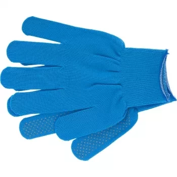 Перчатки нейлон ПВХ точка 13 класс цвет &quot;ультрамарин&quot; XL 67846 купить в Нягани