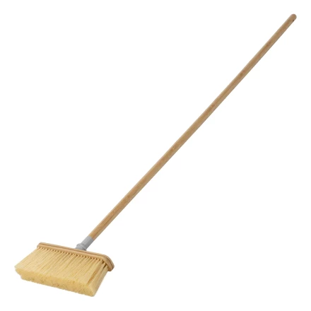 Щетка бамбуковая для подметания пола 26,5 см с черенком, 117 см, Home// Palisad 93579 купить в Нягани