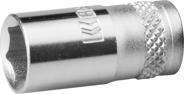 Торцовая головка KRAFTOOL "INDUSTRIE QUALITAT", Cr-V, FLANK, хромосатинированная, 1/4", 8 мм 27815-08_z01 купить в Нягани