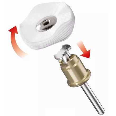 Полировальный диск SPEED CLICK S423 25 ММ DREMEL купить в Нягани