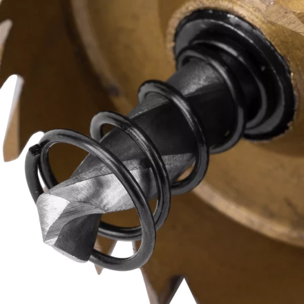 Коронка по металлу HSS, 38 мм, нитридтитановое покрытие Denzel 724111 купить в Нягани