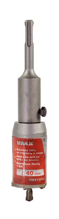 Коронка SDS+ ф40 мм по кирпичу в сборе VMX 511041 купить в Нягани