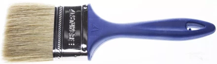 Кисть плоская STAYER &quot;UNIVERSAL-PROFI&quot;, светлая натуральная щетина, пластмассовая ручка, 75мм 01085-75_z01 купить в Нягани