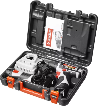 Дрель-шуруповерт 2 АКБ + фонарь ДА-12-2-Ли ФКНМ1 серия МАСТЕР купить в Нягани