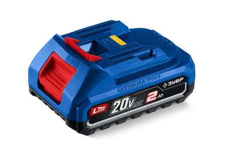 ЗУБР Power PRO, 20 В, 2.0 А/ч, аккумулятор LMS, ПРОФЕССИОНАЛ (BP-P-20-2) купить в Нягани