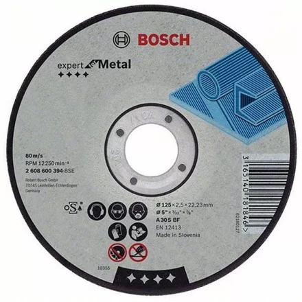 Диск отрезной 355х3.1х25.4 мм по металлу (BOSCH) купить в Нягани