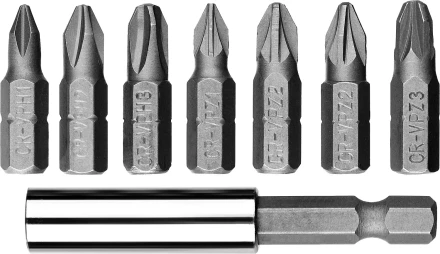 Набор бит с адаптером MX-8 серия МАСТЕР купить в Нягани