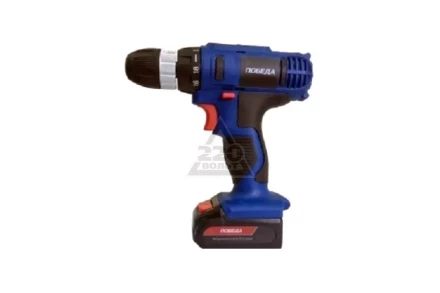 Дрель-шуруповерт аккумуляторная Победа ДА-20/2 Ли купить в Нягани