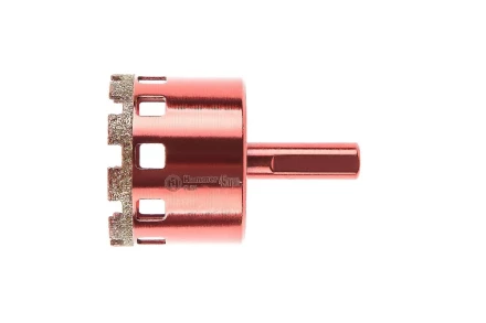 Коронка алмазная HAMMER Ф45мм HEX (DHS 45.0*65/5) купить в Нягани