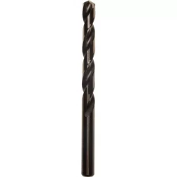 Сверло ЗУБР "КОБАЛЬТ" по металлу, цилиндрический хвостовик, быстрорежущая сталь Р6М5К5, класс точности А1, 12х151мм, 1шт 4-29626-151-12