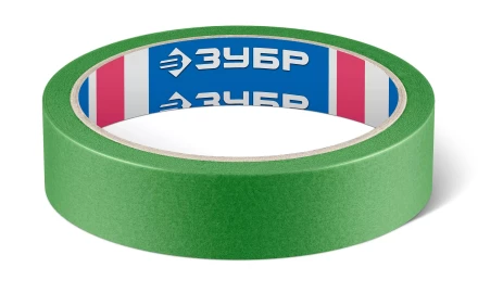ЗУБР №300 24 мм х 25 м, для грубых и шероховатых поверхностей, малярная лента, Профессионал (12143-24) купить в Нягани