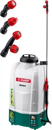 ЗУБР 15 л, аккумуляторный опрыскиватель (ОПЛ-15) купить в Нягани