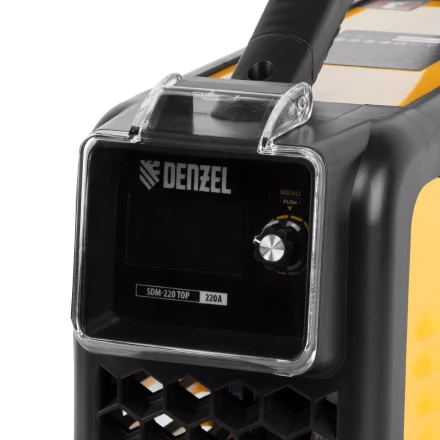 Аппарат инвертор. дуговой сварки SDM-220 Top, 220 А, ПВ 60% кейс// Denzel 94358 купить в Нягани
