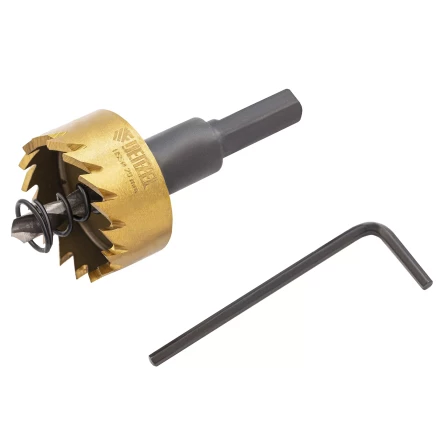 Коронка по металлу HSS, 29 мм, нитридтитановое покрытие Denzel 724107 купить в Нягани