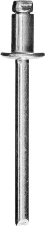 Заклепки ЗУБР стальные, 4,0x10мм, 500шт 31313-40-10 купить в Нягани