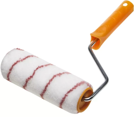 Валик NYLON ПОЛИАМИД малярный в сборе, ворс 10мм, бюгель 8мм, 48х180мм, STAYER Profi 0316-18 купить в Нягани