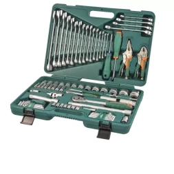 Набор головок торцевых универсальный 1/2" DR 12-32мм  1/4"DR 5-12мм 78 предметов S04H52478S  Jonnesway 48508