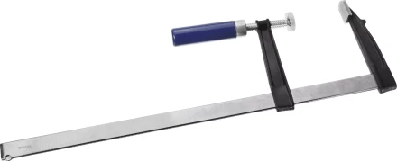Струбцина DEXX, тип &quot;F&quot;, деревянная ручка, стальная закаленная рейка, 120х500мм 3205-120-500 купить в Нягани