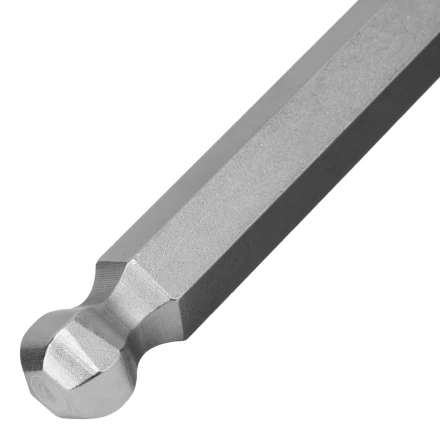 Набор ключей имбусовых, HEX, 2-12 мм, CrV, 9 шт., с шаром Сибртех 123637 купить в Нягани