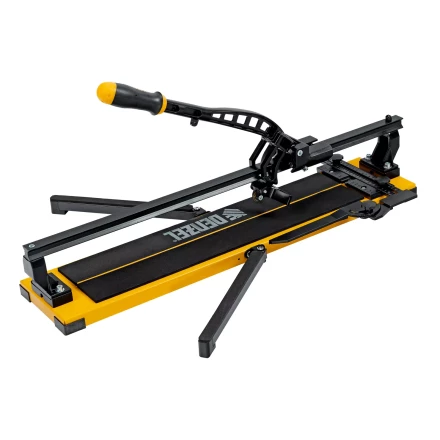 Плиткорез рельсовый Denzel 600х16мм, каретка на подш., стальная станина, усил. рукоятка-пенал 877014 купить в Нягани