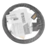Шнур сетевой Denzel Energy Series, ПВС, 3 м, 3 x 1 мм, с неразборной вилкой, черный, 3 м, 37667 купить в Нягани