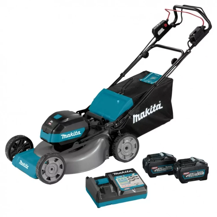 Аккумуляторная газонокосилка 53см, 40V, Makita LM002GT201 (2*5 Ач, ЗУ) купить в Нягани