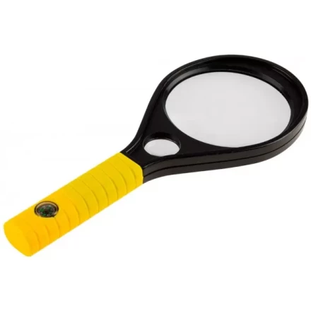 Лупа STAYER &quot;MASTER&quot;, пластиковый корпус, 2-х/6-и кратное увеличение, диаметр 90мм 40530-90 купить в Нягани