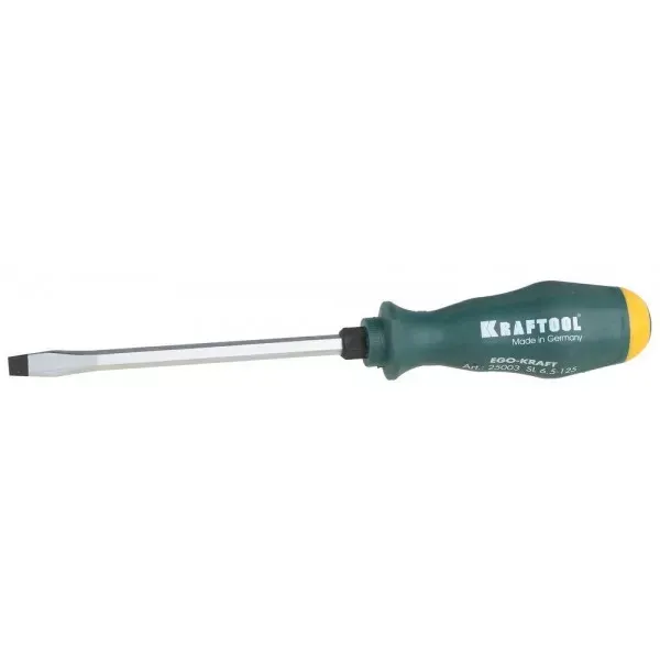 KRAFTOOL "EGO-KRAFT". Отвертка ударная, SL 25003-6.5-125 купить в Нягани