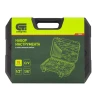 Набор инструментов 76 предметов CrV, 1/2", 1/4" Сибртех 13528 купить в Нягани