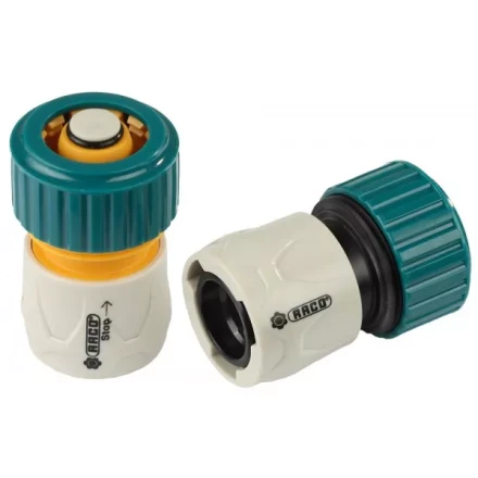 Набор соединителей RACO &quot;Original&quot; (шланг-насадка) с автостопом, 3/4&quot; 4250-55266B купить в Нягани