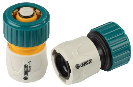 Набор соединителей RACO &quot;Original&quot; (шланг-насадка) с автостопом, 3/4&quot; 4250-55266B купить в Нягани