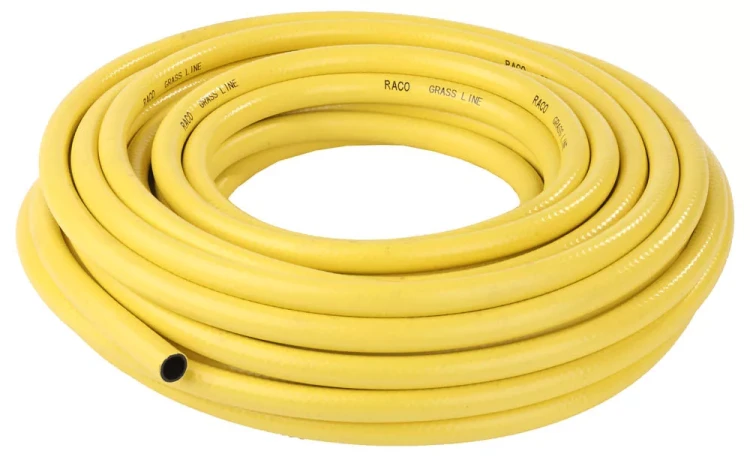 Шланг RACO "COMFORT" поливочный, 20атм., армированный, 3-х слойный, 1"х25м 40303-1-25 купить в Нягани
