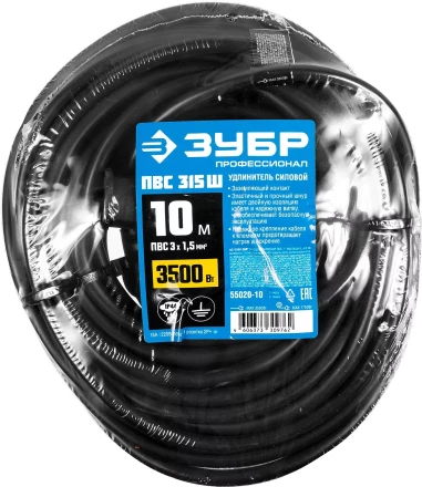 Профессиональные удлинители-шнуры ПВС 315 Ш силовые серия ПРОФЕССИОНАЛ купить в Нягани