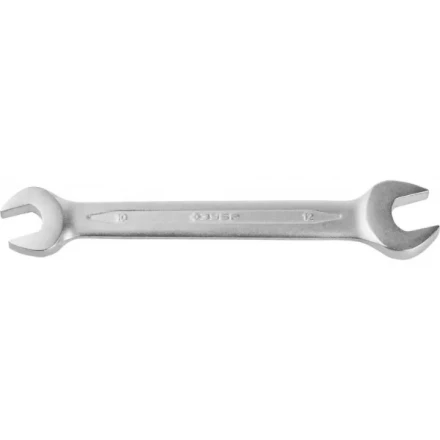 Ключ ЗУБР &quot;ПРОФИ&quot; гаечный рожковый, Cr-V сталь, хромированный, 10х12мм 27027-10-12 купить в Нягани