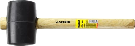 Киянка STAYER резиновая черная с деревянной ручкой, 900г 20505-90 купить в Нягани